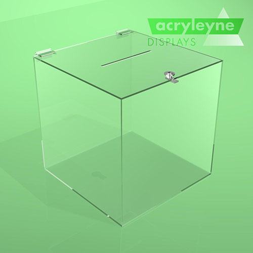 URNE AVEC SERRURE + PORTE-VISUEL A4